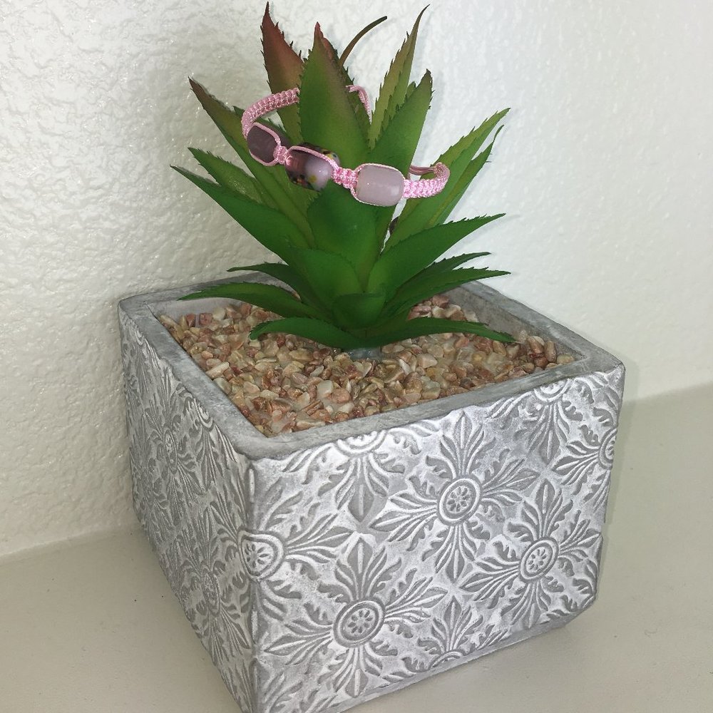 Handmade Chinese Knotting Bracelet W/ Glass Beads